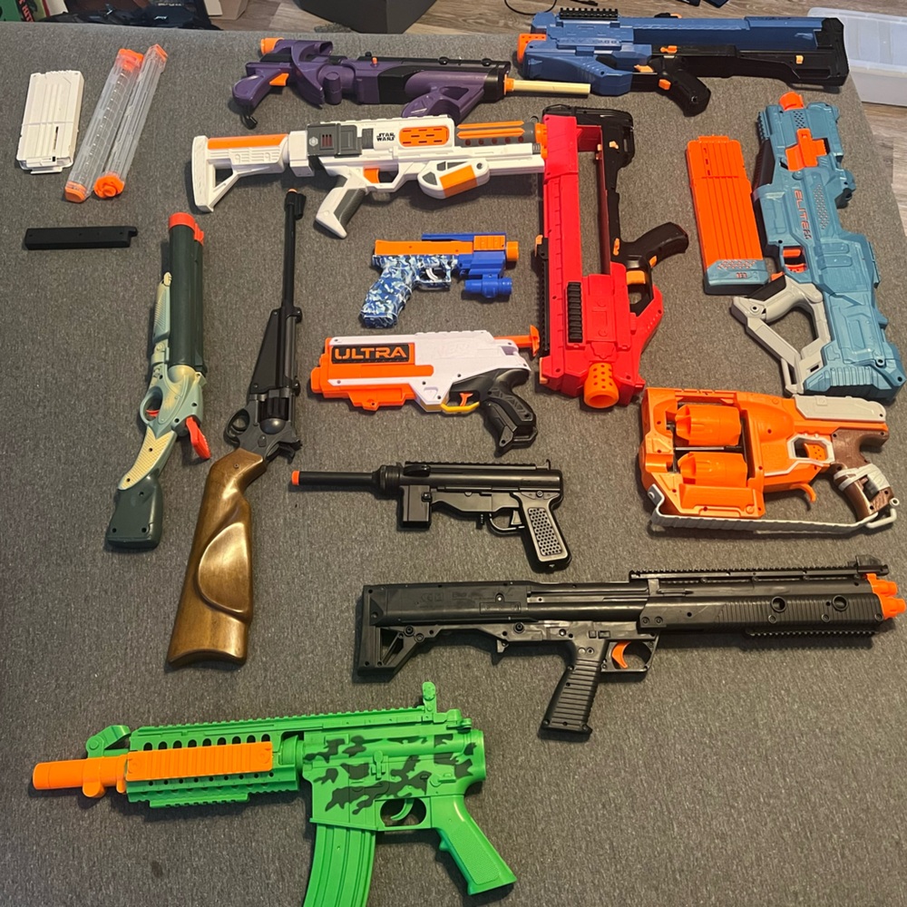 Nerf and Toy Guns